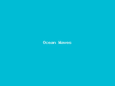 Ocean Waves